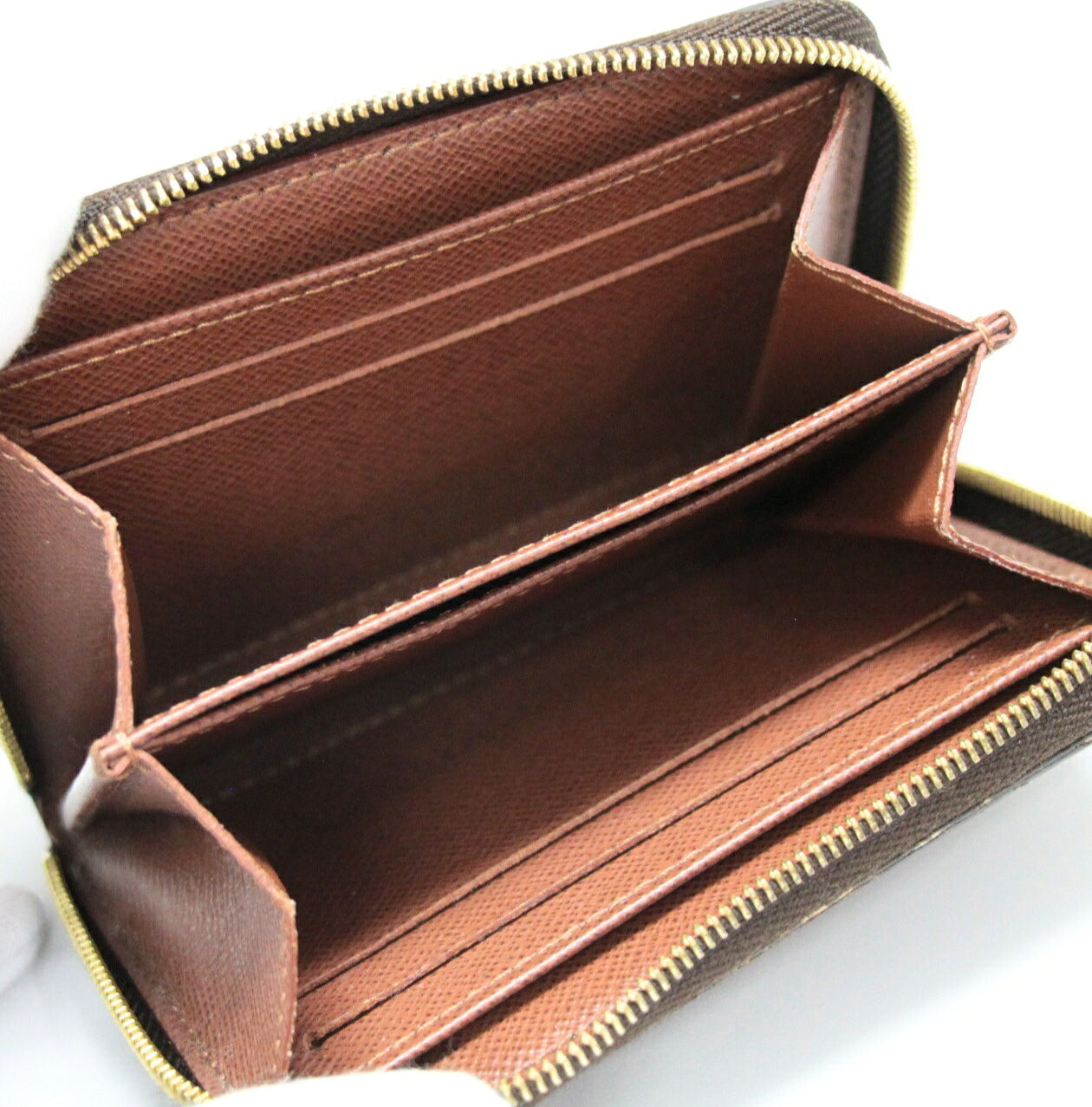 Louis Vuitton Zippy Monogram Coin Purse Brown Size ONE SIZE