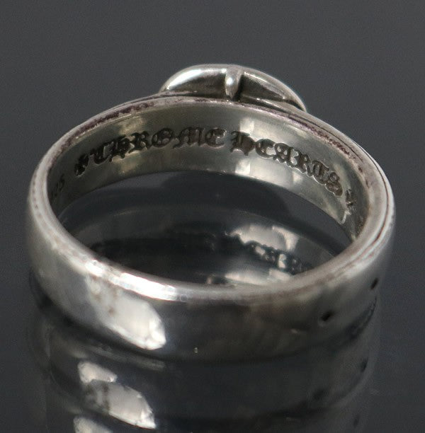 CHROME HEARTS Belted Gunslinger Ring Silver Size ONE SIZE