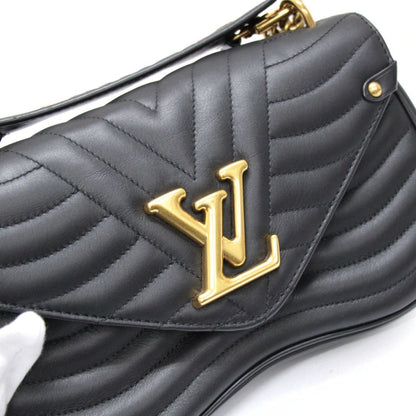 Louis Vuitton New Wave Chain Bag MM Bag Black Size ONE SIZE