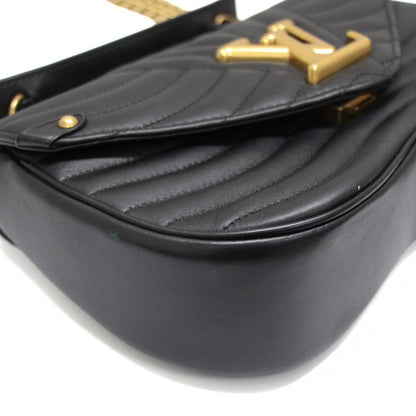 Louis Vuitton New Wave Chain Bag MM Bag Black Size ONE SIZE
