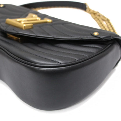 Louis Vuitton New Wave Chain Bag MM Bag Black Size ONE SIZE