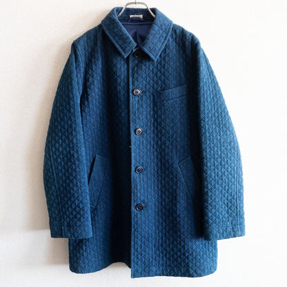 Blue Blue Japan Sashiko Quilted Coat Blue Size 2