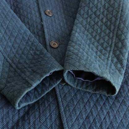 Blue Blue Japan Sashiko Quilted Coat Blue Size 2