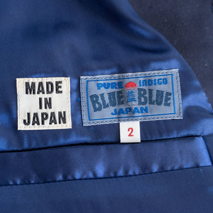 Blue Blue Japan Sashiko Quilted Coat Blue Size 2