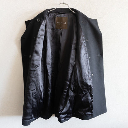 Mackintosh Wool Coat Black Size 36