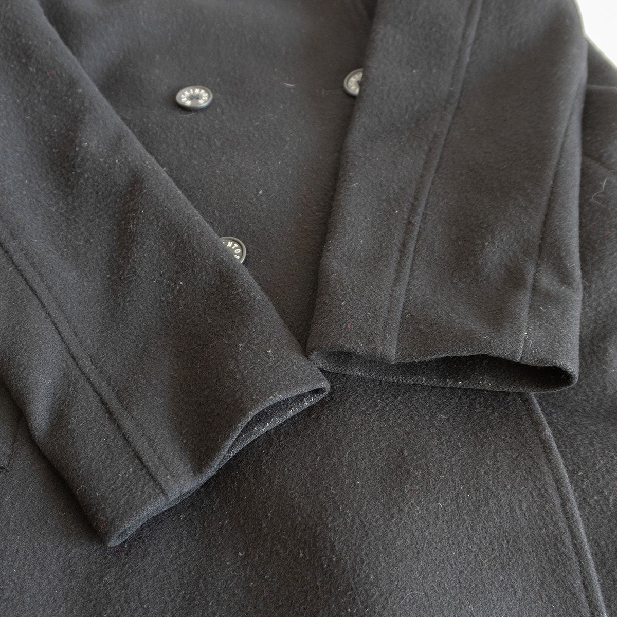Mackintosh Wool Coat Black Size 36