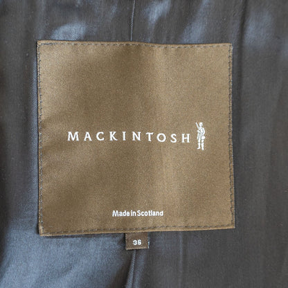 Mackintosh Wool Coat Black Size 36