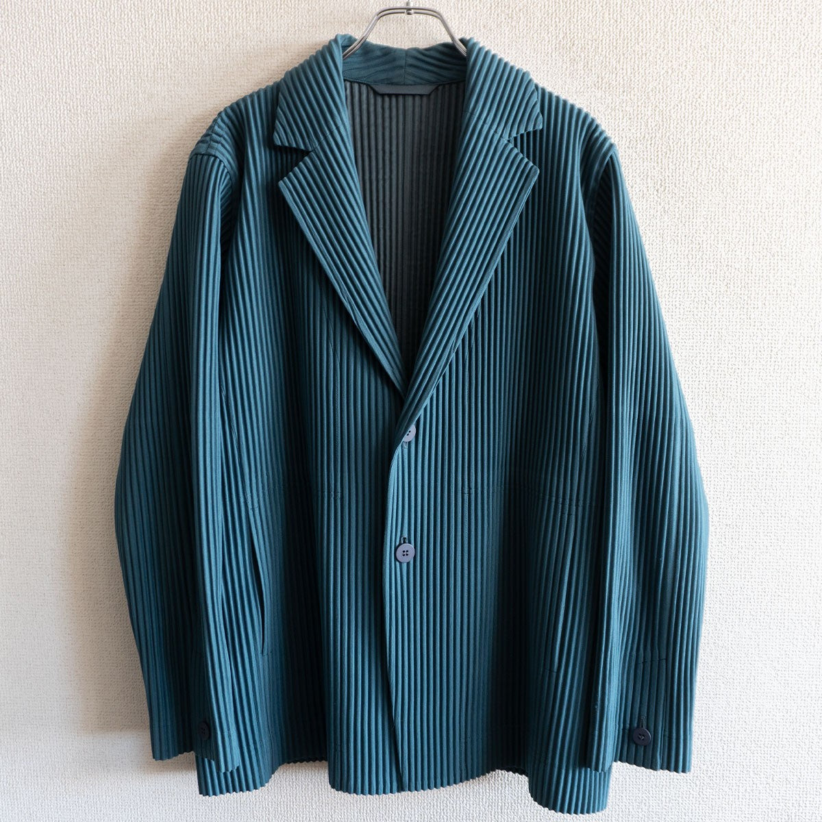 HOMME PLISSE ISSEY MIYAKE Pleated Jacket Size M