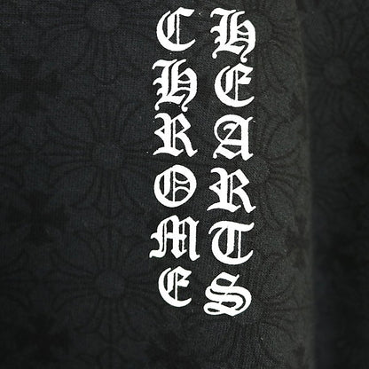 CHROME HEARTS CH Plus All-Over Print Hoodie Black Size M