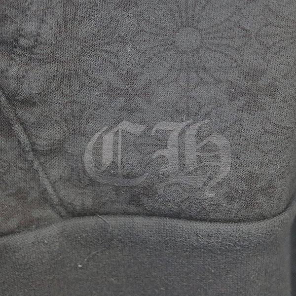CHROME HEARTS CH Plus All-Over Print Hoodie Black Size M