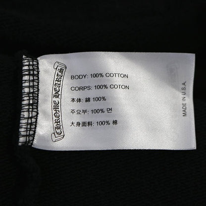CHROME HEARTS CH Plus All-Over Print Hoodie Black Size M