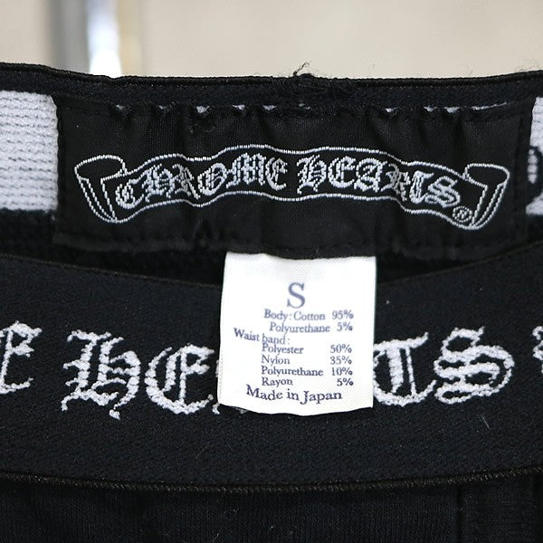 CHROME HEARTS Hem Horseshoe Print Leggings Black Size S