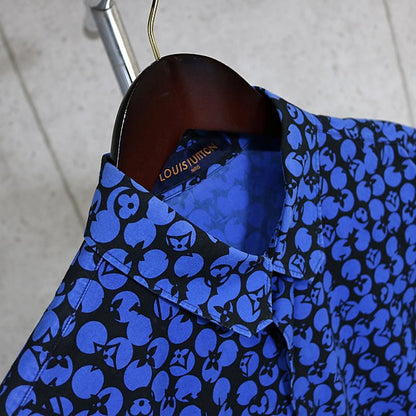 Louis Vuitton 19AW Perforated Monogram Shirt Size M