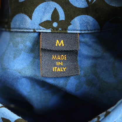 Louis Vuitton 19AW Perforated Monogram Shirt Size M