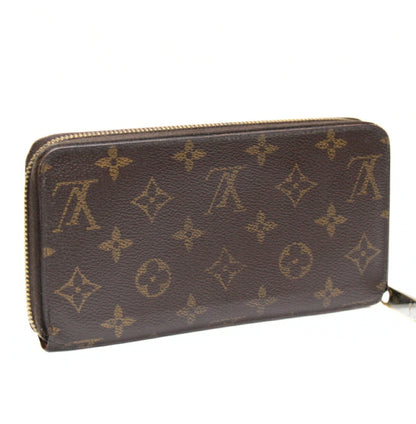 Louis Vuitton Monogram Zippy Wallet Brown Size ONE SIZE