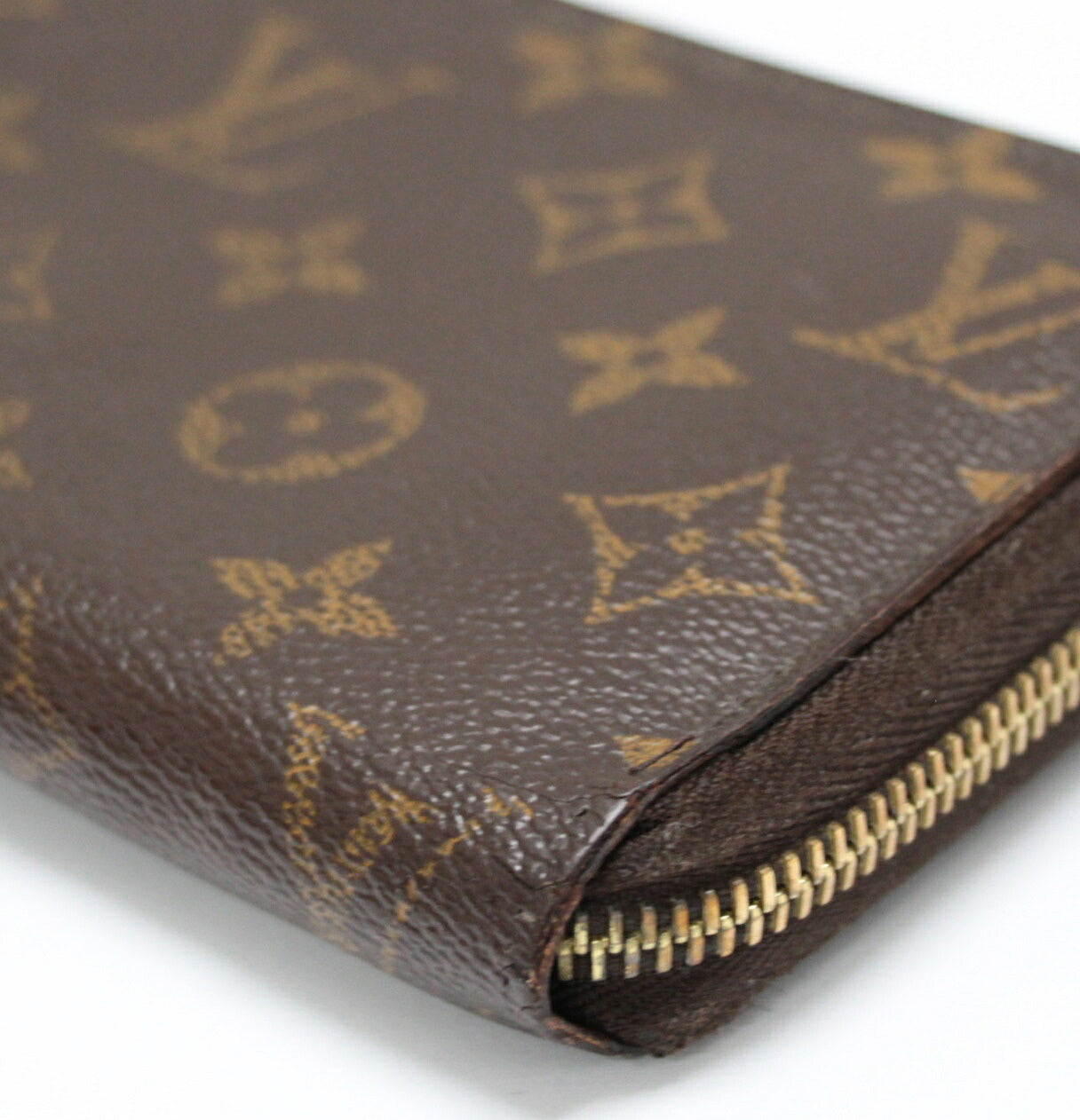 Louis Vuitton Monogram Zippy Wallet Brown Size ONE SIZE