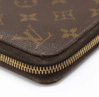 Louis Vuitton Monogram Zippy Wallet Brown Size ONE SIZE
