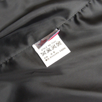Schott Leather Pea Coat Black Size 40