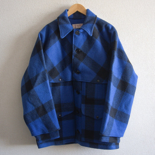 Filson Double Mackinaw Cruiser Jacket Blue Size 42
