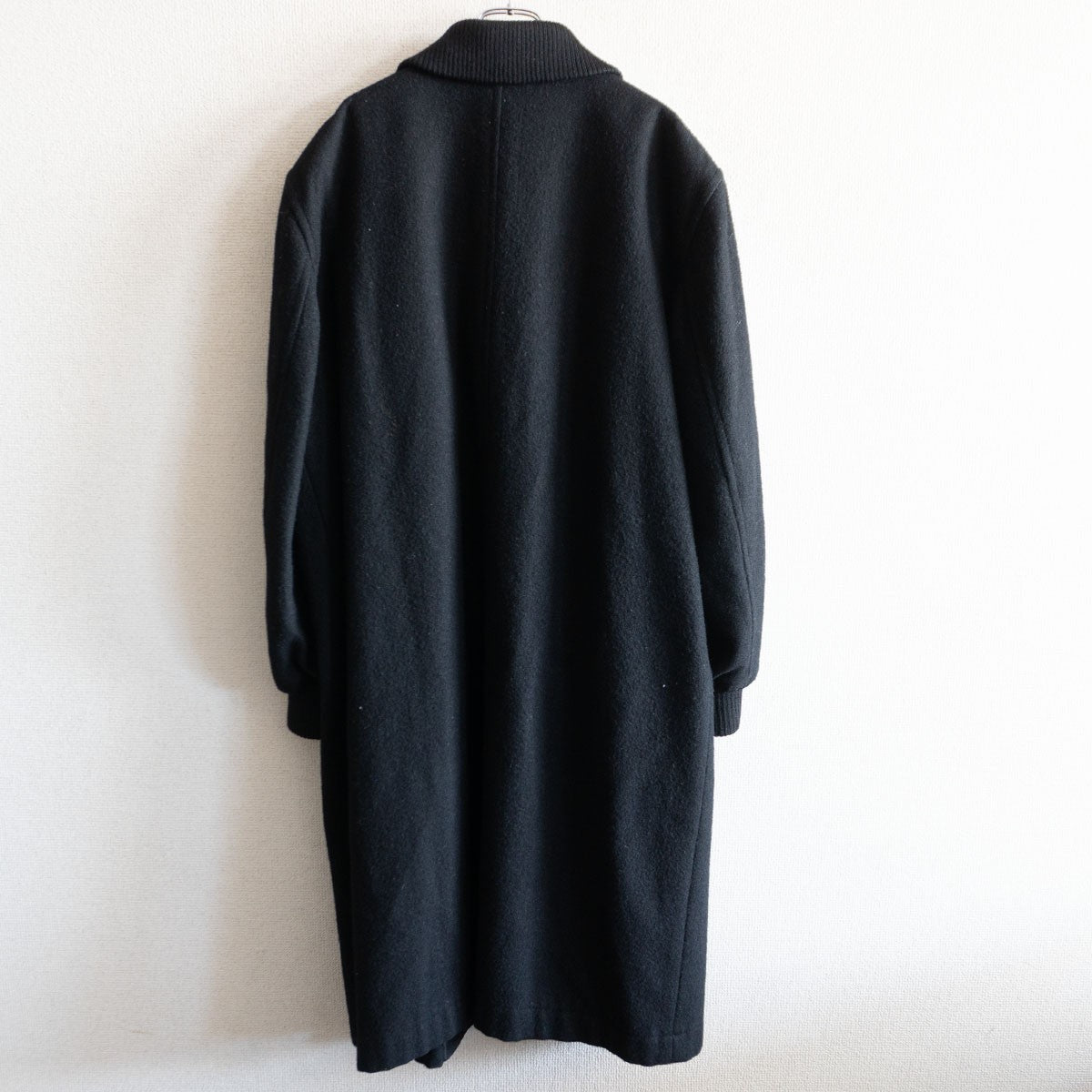 Comme des Garcons 80 Ribbed Balmacaan Coat Size M
