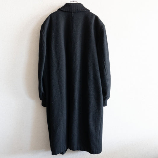 Comme des Garcons 80 Ribbed Balmacaan Coat Size M