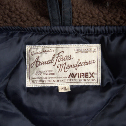 Avirex B-9 flight jacket Blue Size 2XL