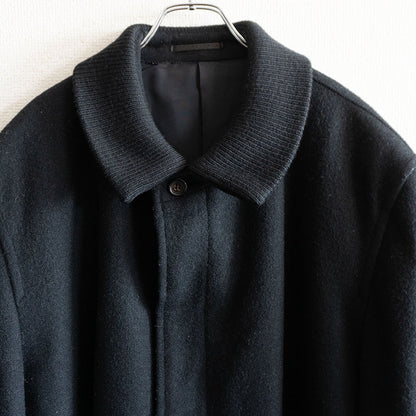 Comme des Garcons 80 Ribbed Balmacaan Coat Size M