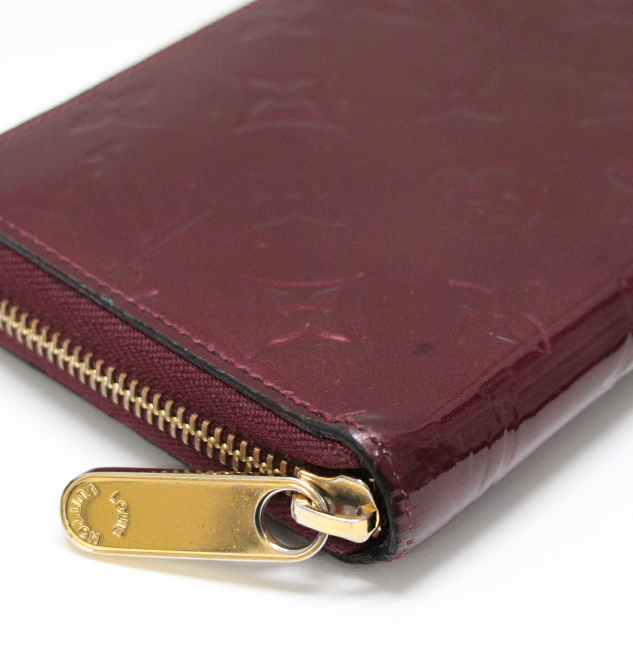 Louis Vuitton Zippy Wallet Vernis Amarante Size ONE SIZE