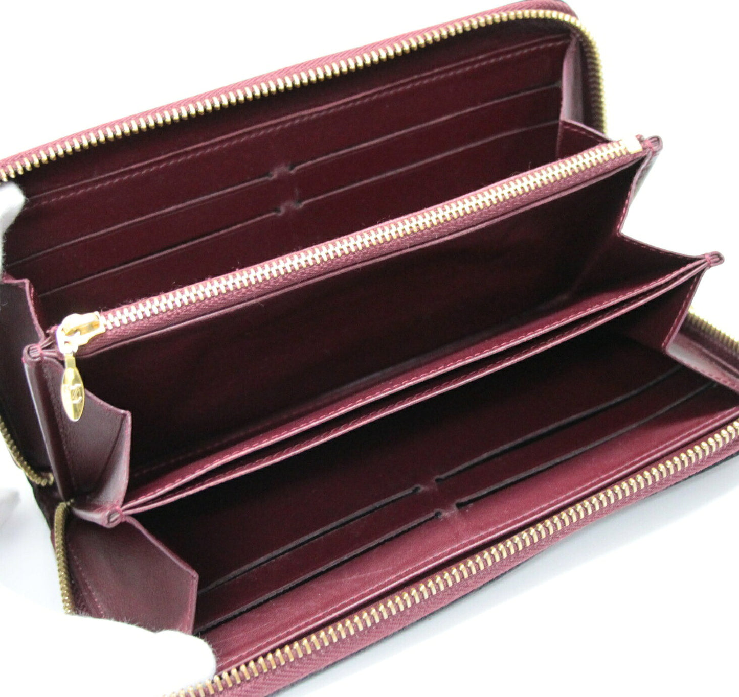 Louis Vuitton Zippy Wallet Vernis Amarante Size ONE SIZE