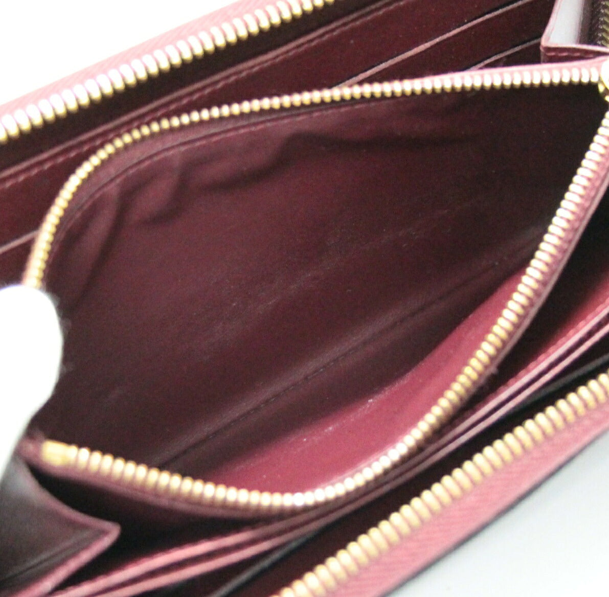 Louis Vuitton Zippy Wallet Vernis Amarante Size ONE SIZE