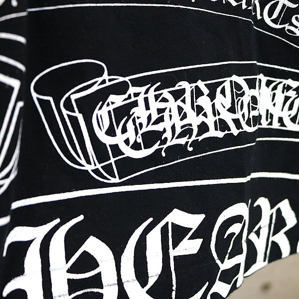 CHROME HEARTS x COMME des GARÇONS Label Logo T-shirt Size S