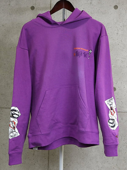 CHROME HEARTS PPO Matty Boy I WANT MORE Hoodie Purple Size L