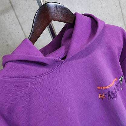 CHROME HEARTS PPO Matty Boy I WANT MORE Hoodie Purple Size L