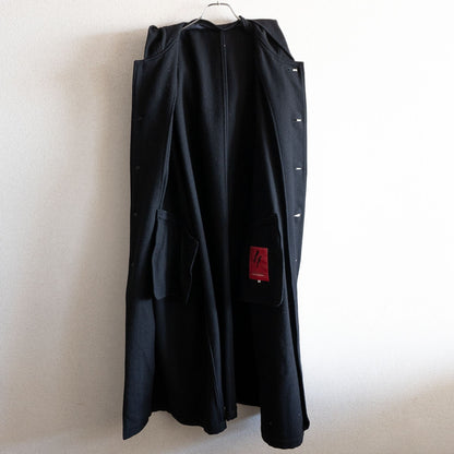 Y's for Men 90S Hooded Long Coat Size L
