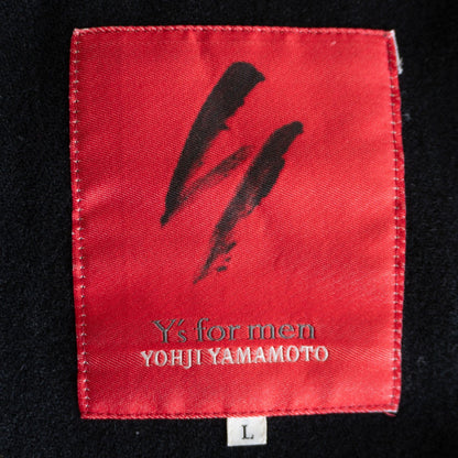 Y's for Men 90S Hooded Long Coat Size L