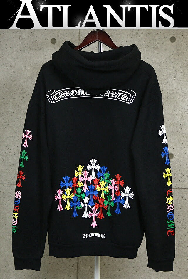 CHROME HEARTS Multi Color Cemetery Cross Print Size XL