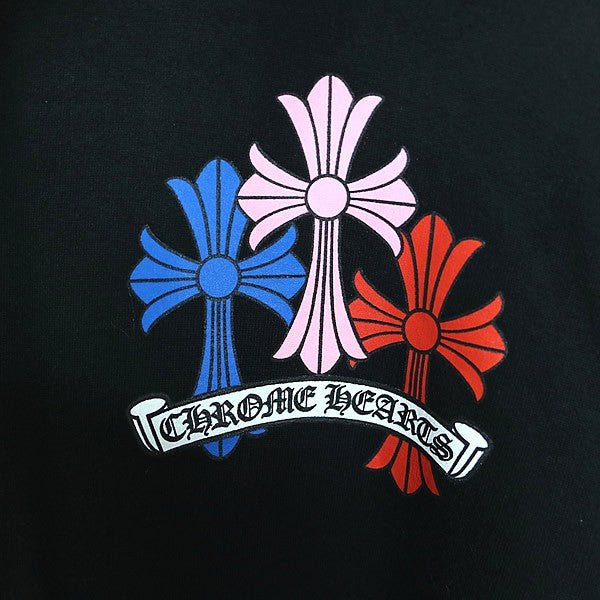 CHROME HEARTS Multi Color Cemetery Cross Print Size XL