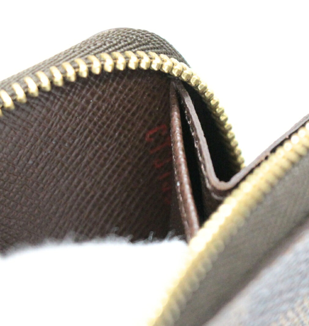 Louis Vuitton Damier Zippy Coin Wallet Brown Size ONE SIZE