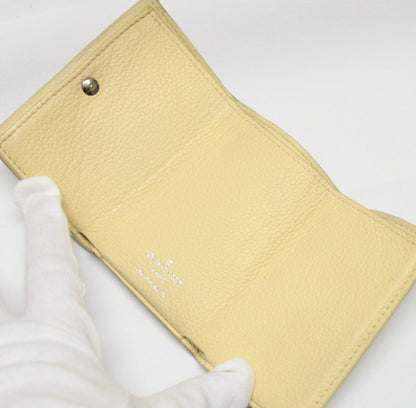 LOUIS VUITTON Portefeuille Wallet Yellow Size ONE SIZE