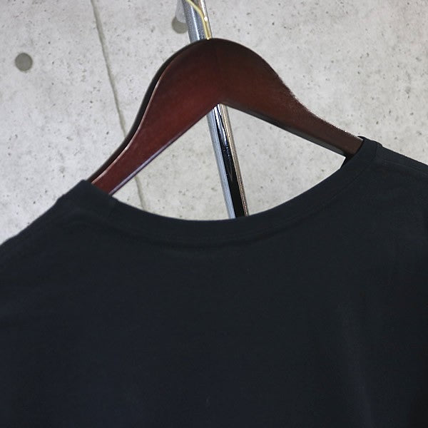 CHROME HEARTS Old English Neck Logo Long Sleeve Tee Black Size M