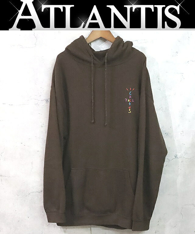 CACTUS JACK Travis Scott McDonald's Hoodie Brown Size L