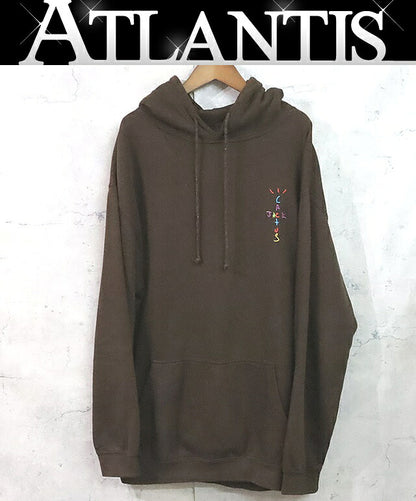 CACTUS JACK Travis Scott McDonald's Hoodie Brown Size L