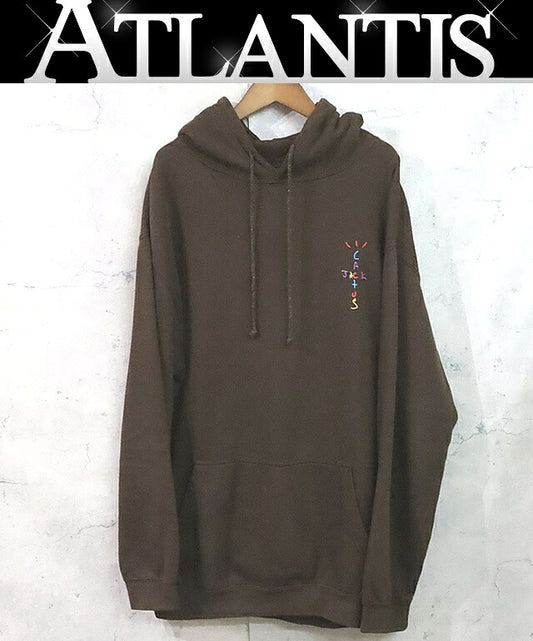 CACTUS JACK Travis Scott McDonald's Hoodie Brown Size L