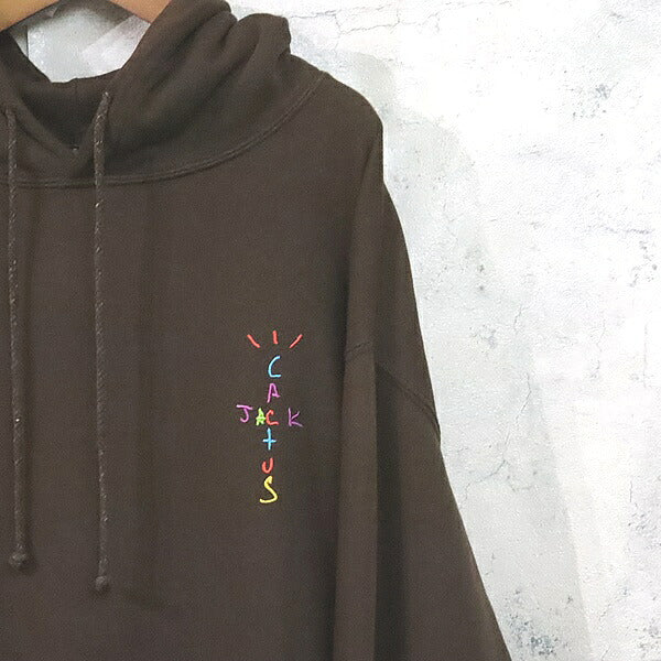 CACTUS JACK Travis Scott McDonald's Hoodie Brown Size L