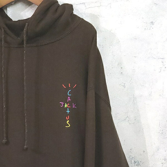 CACTUS JACK Travis Scott McDonald's Hoodie Brown Size L