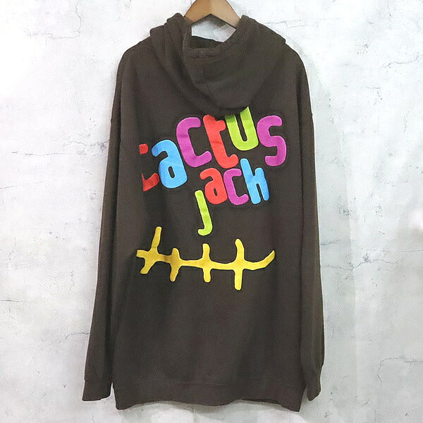 CACTUS JACK Travis Scott McDonald's Hoodie Brown Size L