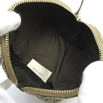 GUCCI Whale Micro GG Leather PVC Case Beige Size ONE SIZE