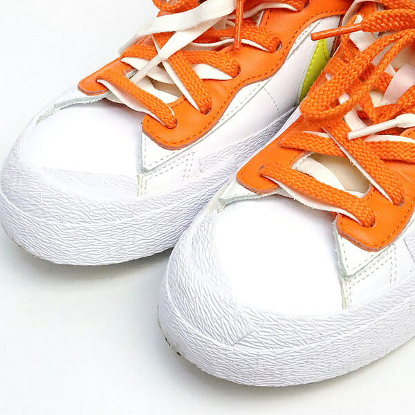 NIKE x SACAI Blazer Low Magma Orange Sneakers Size 27.5cm