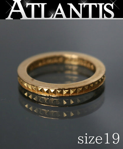 CHROME HEARTS 22K TFP Jubi Punk Gold Ring Size ONE SIZE