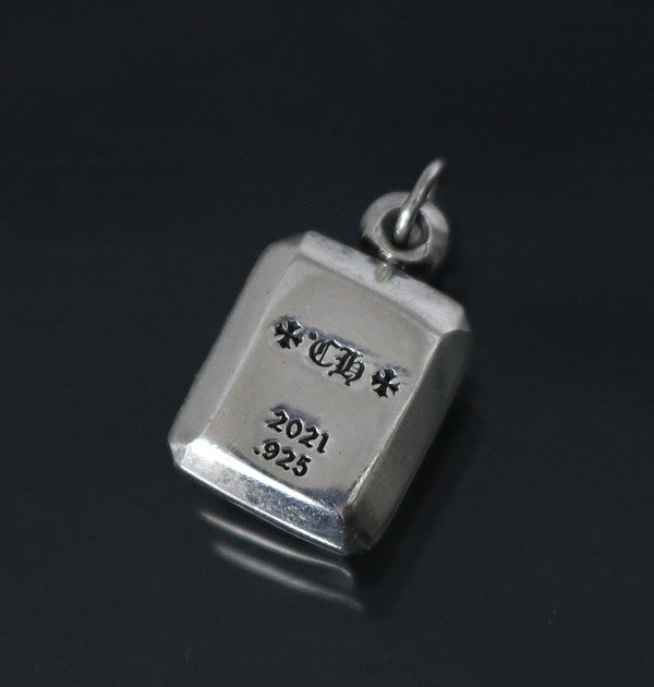 CHROME HEARTS Raised Cemetery Silver Pendant Size ONE SIZE